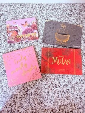 ColourPop Pink, Brown, Red & Light Pink Eyeshadow Set